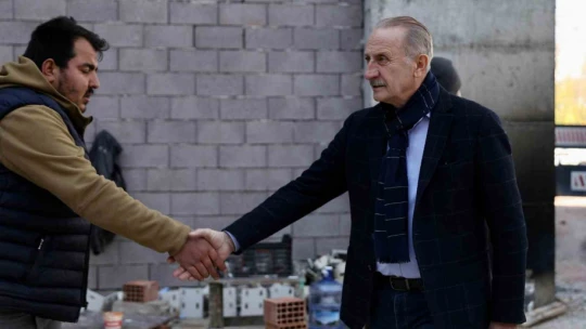 Başkan Atabay, Didim Kültür Merkezi inşaatını yerinde inceledi