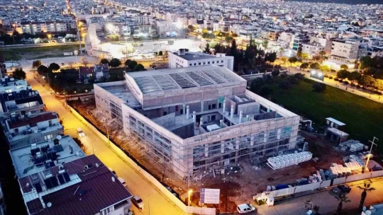 Başkan Atabay, Didim Kültür Merkezi inşaatını yerinde inceledi