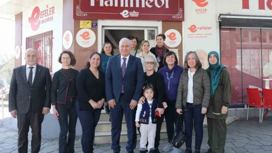 Başkan Atay'dan Tepecik Mahallesi'ne Kitap Kafe ve Hanımevi sözü