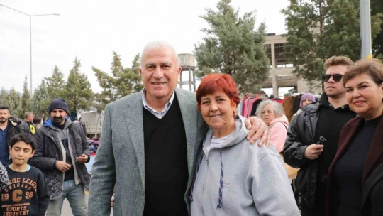 Başkan Atay, Efeler halkıyla buluşmaya devam ediyor