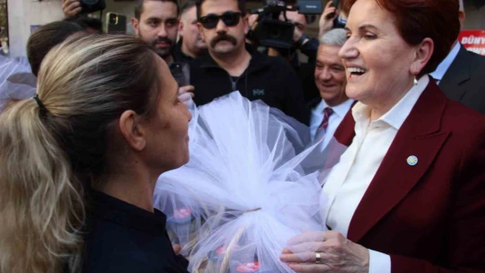 Başkan Atay, İYİ Parti Genel Başkanı Akşener'i ağırladı