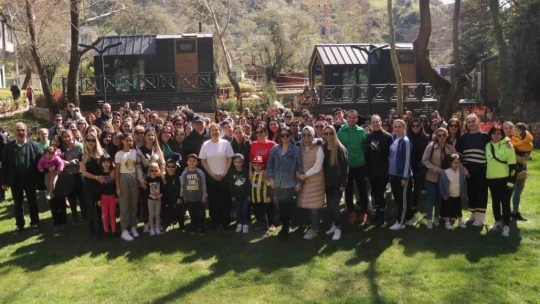 Başkan Atay, miniklerle doğa yürüyüşünde buluştu