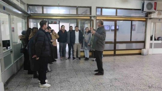 Başkan Atay tıp öğrencileri ile bir araya geldi