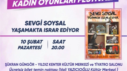 Başkan Çerçioğlu Aydınlıları 'Kadın Oyunları Festivali' ile buluşturacak