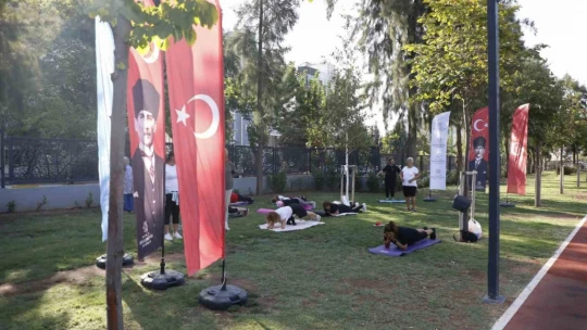 Başkan Çerçioğlu Aydınlıları sağlıklı hayat ile buluşturuyor
