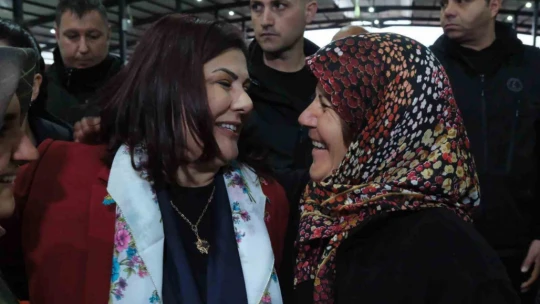 Başkan Çerçioğlu Bozdoğan'da vatandaşlarla buluştu