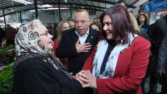 Başkan Çerçioğlu Bozdoğan'da vatandaşlarla buluştu
