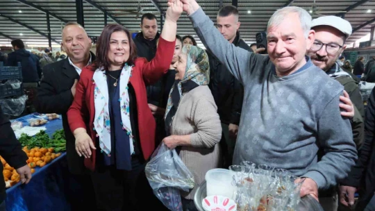 Başkan Çerçioğlu Bozdoğan'da vatandaşlarla buluştu