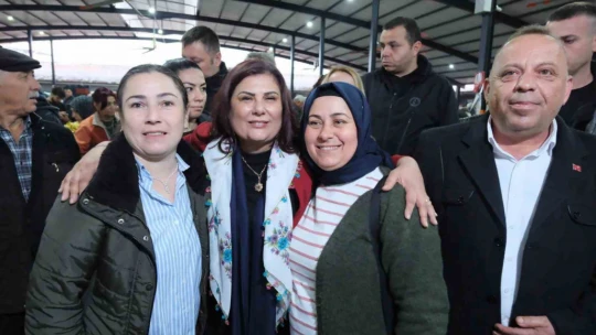 Başkan Çerçioğlu Bozdoğan'da vatandaşlarla buluştu