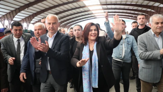 Başkan Çerçioğlu, Çine'de vatandaşlarla buluştu