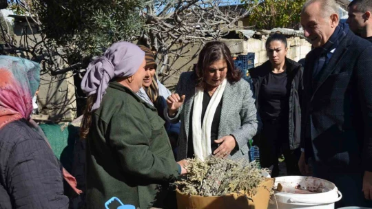 Başkan Çerçioğlu Didim pazarında vatandaşlarla buluştu