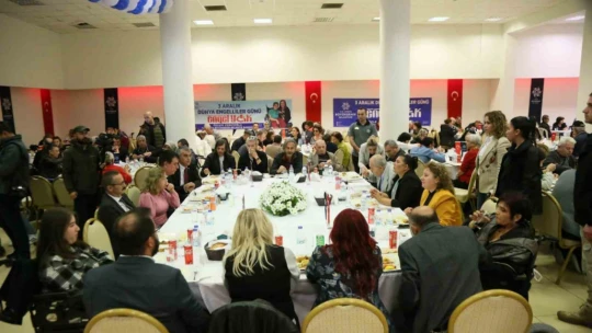 Başkan Çerçioğlu engelli vatandaşlarla bir araya geldi