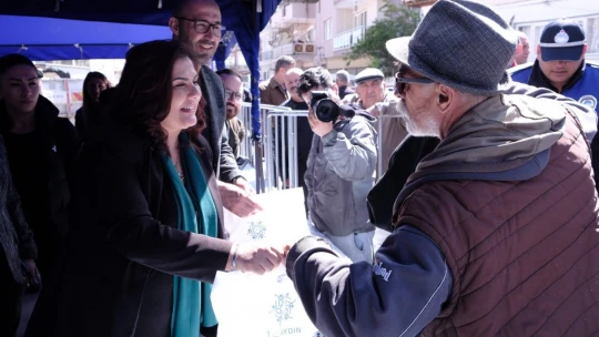 Başkan Çerçioğlu, Germencik'te vatandaşlarla buluştu