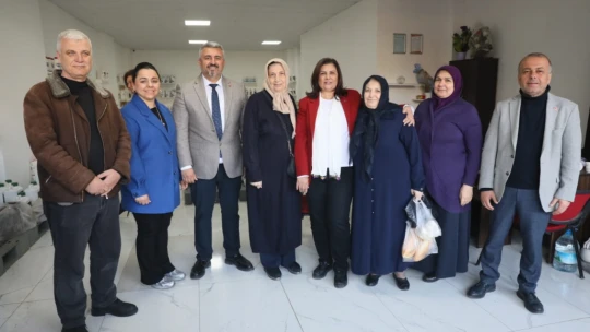 Başkan Çerçioğlu İncirliova'da vatandaşlarla buluştu