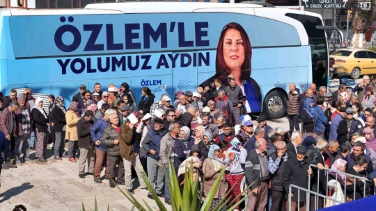 Başkan Çerçioğlu İncirliova'da vatandaşlarla bir araya geldi