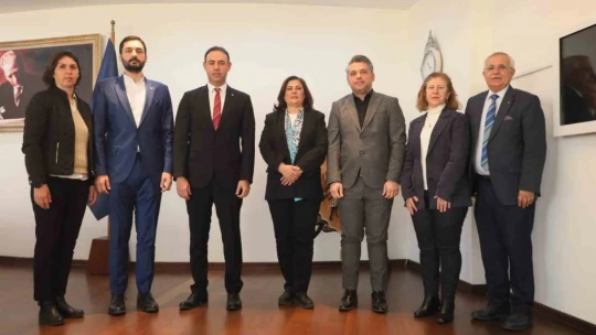 Başkan Çerçioğlu inşaat mühendislerini ve iş insanlarını ağırladı
