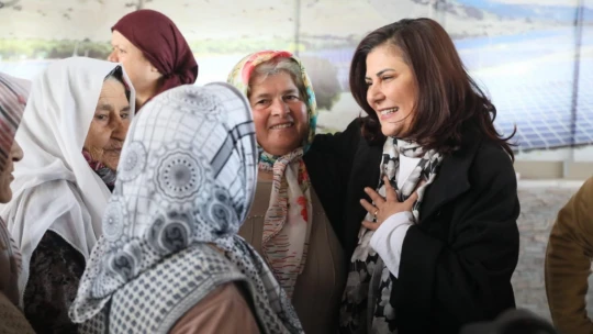 Başkan Çerçioğlu Kuyucak'ta vatandaşlarla buluştu