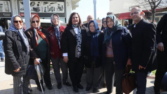 Başkan Çerçioğlu Kuyucak'ta vatandaşlarla buluştu