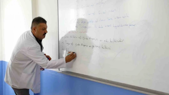 Başkan Çerçioğlu memur adaylarının yanında