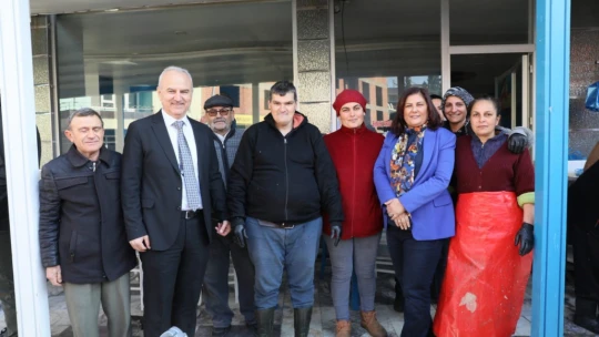 Başkan Çerçioğlu'na Çine'de yoğun ilgi
