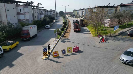 Başkan Çerçioğlu Nazilli'nin yollarını yeniliyor