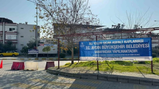 Başkan Çerçioğlu Nazilli'nin yollarını yeniliyor