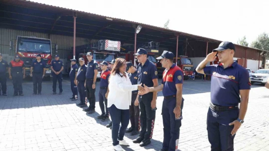 Başkan Çerçioğlu'ndan ateş savaşçılarını unutmadı