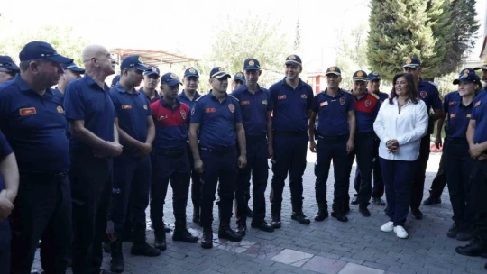 Başkan Çerçioğlu'ndan ateş savaşçılarını unutmadı