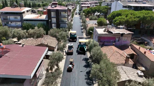 Başkan Çerçioğlu'ndan Buharkent'te yol hamlesi