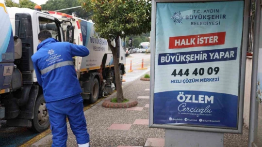 Başkan Çerçioğlu'ndan Efeler'de çevre seferberliği