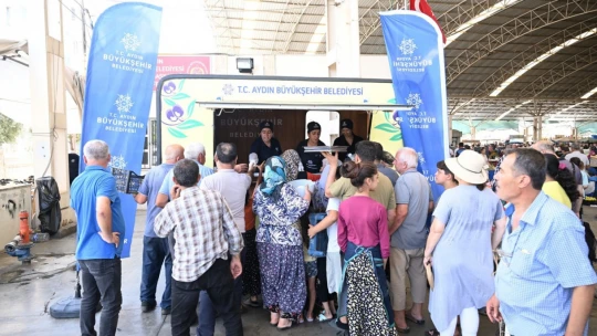 Başkan Çerçioğlu'ndan serinleten uygulama