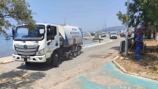 Başkan Çerçioğlu'nun çalışmaları ile Kuşadası ve Didim pırıl pırıl oluyor