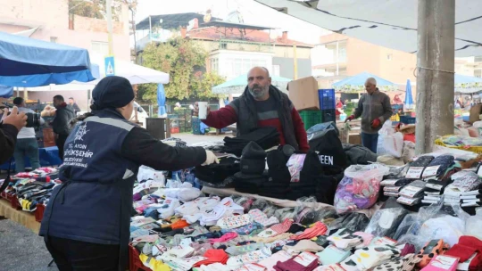 Başkan Çerçioğlu soğuk kış günlerinde esnaf ve vatandaşların yanında