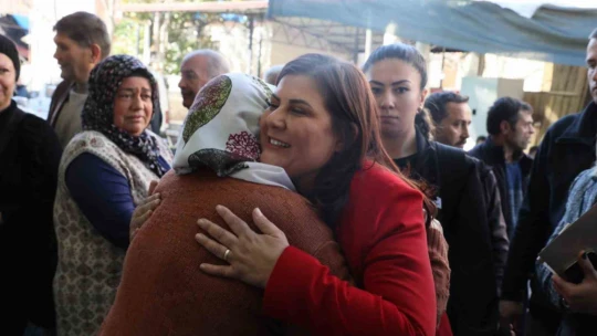 Başkan Çerçioğlu Sultanhisar'da vatandaşlarla buluştu