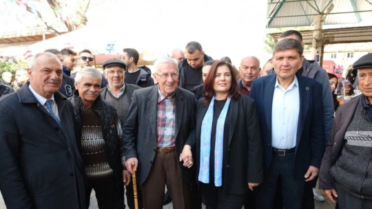 Başkan Çerçioğlu Sultanhisarlı vatandaşlar ile buluştu