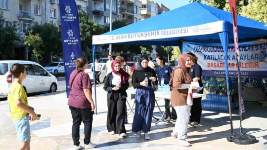 Başkan Çerçioğlu üniversite adaylarının yanında