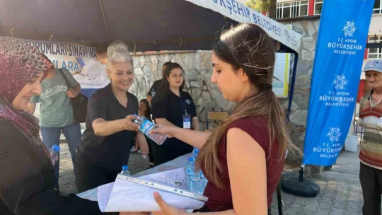 Başkan Çerçioğlu üniversite adaylarının yanında
