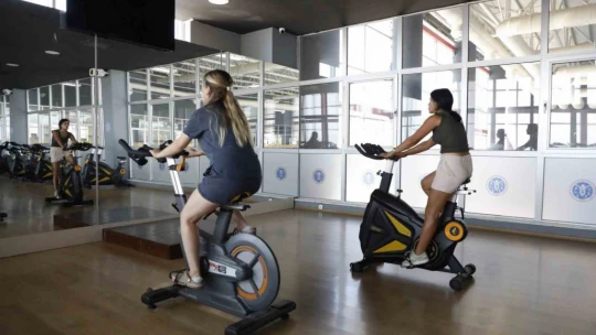 Başkan Çerçioğlu yaptı, Aydınlılar sporla buluştu