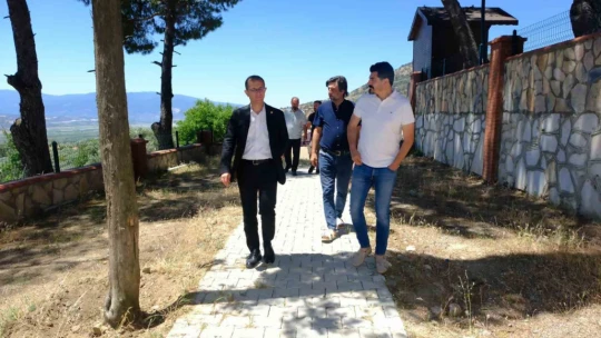 Başkan Doğanca, Granbaşı Mesire Alanı'ndaki çalışmaları yerinde inceledi