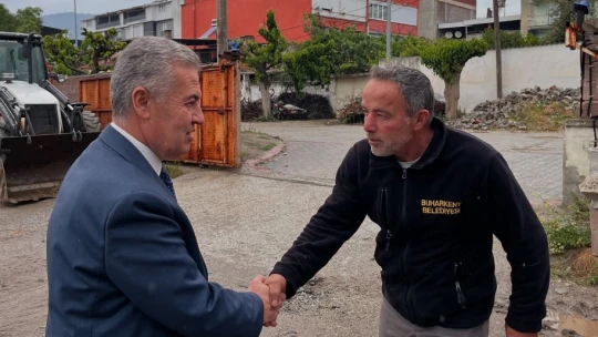 Başkan Erol belediye işçileri ile buluştu