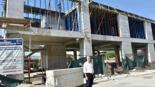 Başkan Erol'dan modern pazar yeri