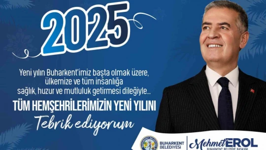 Başkan Erol'dan yeni yıl mesajı