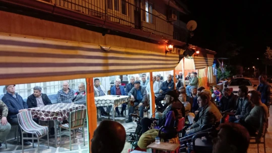 Başkan Erol, Feslek ve Gelenbe Mahalle sakinleri ile bir araya geldi