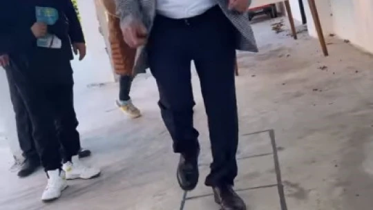 Başkan Erol, seçim çalışmalarına mola verdi çocukluğuna döndü