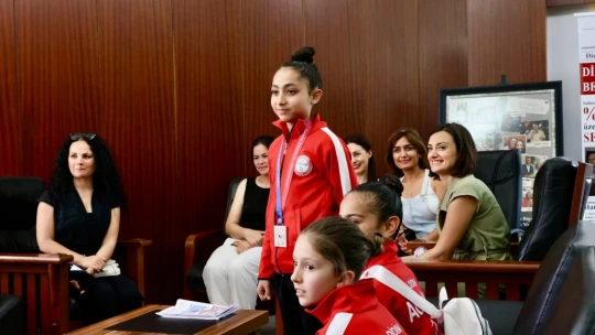 Başkan Gençay, Didimli milli sporcuları ağırladı