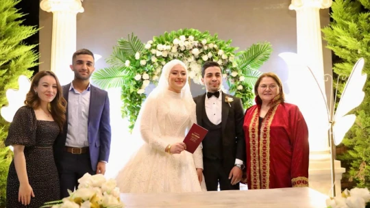 Başkan Gençay, ilk nikahını kıydı