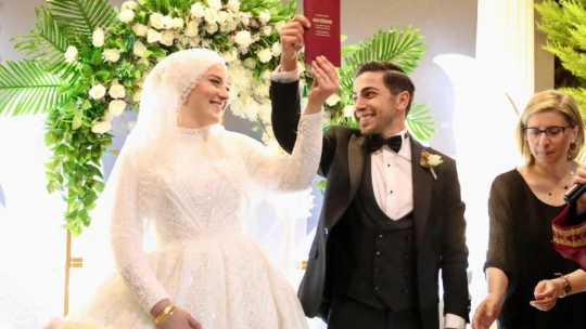 Başkan Gençay, ilk nikahını kıydı