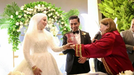 Başkan Gençay, ilk nikahını kıydı