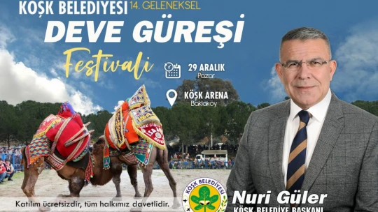 Başkan Güler'den deve güreşine davet