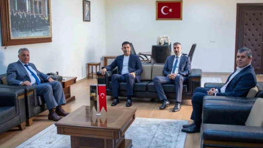 Başkan Günel, Aydın'da 'Doğal Şehirler Birliği' için temaslarda bulundu